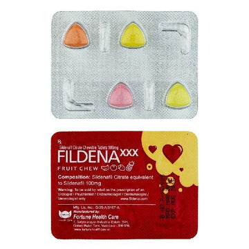 Sildenafil Chewable 100MG (Fildena XXX)