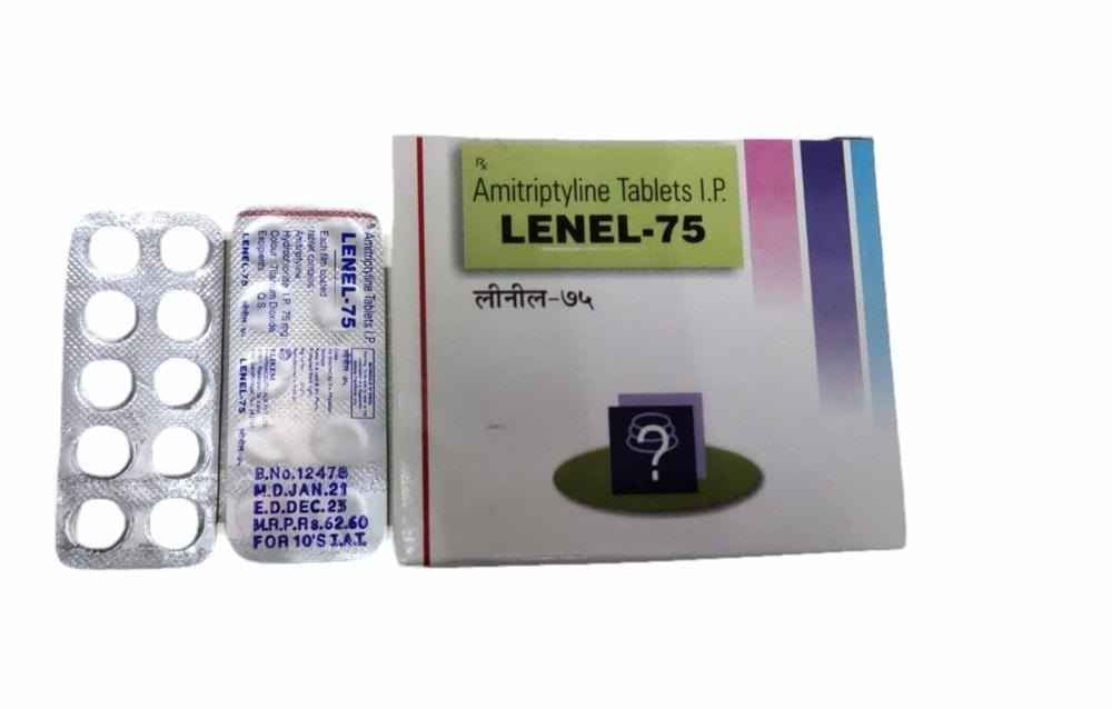 Amitriptyline 75MG (Lenel)